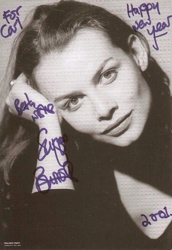 Celebrity Signings Saffron Burrows (Agents of SHIELD, Deep Blue Sea)